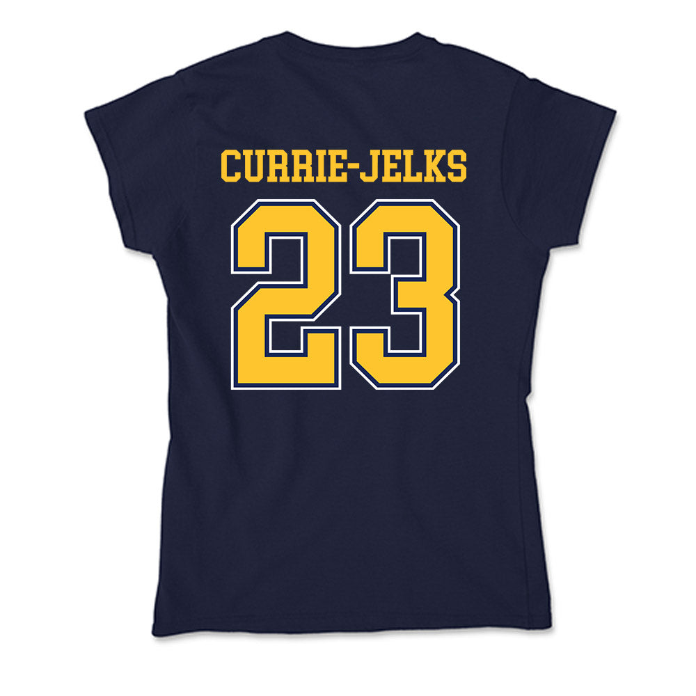 Murray State - NCAA Women's Basketball : Sharnecce Currie-Jelks - Soft Style Women’s T-Shirt-1