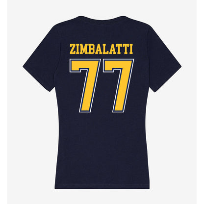 Murray State - NCAA Football : Thomas Zimbalatti - Women's V-Neck T-Shirt-1