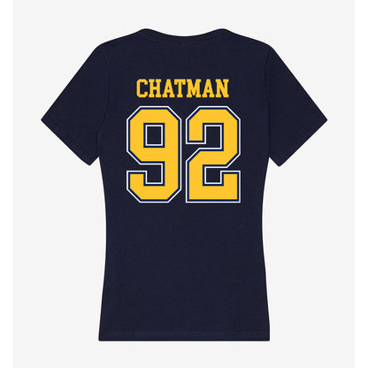 Murray State - NCAA Football : JJ Chatman - Women's V-Neck T-Shirt-1