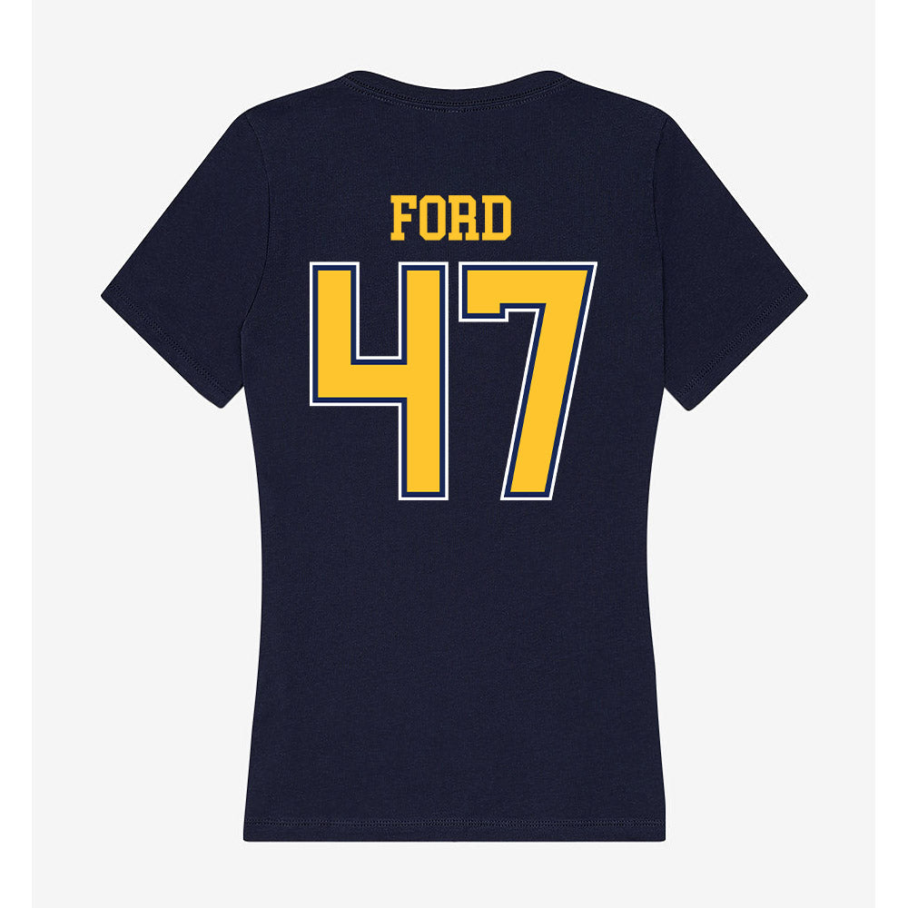 Murray State - NCAA Football : Cooper Ford - Women's V-Neck T-Shirt-1