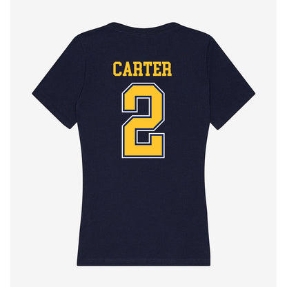 Murray State - NCAA Football : Jkalon Carter - Women's V-Neck T-Shirt-1