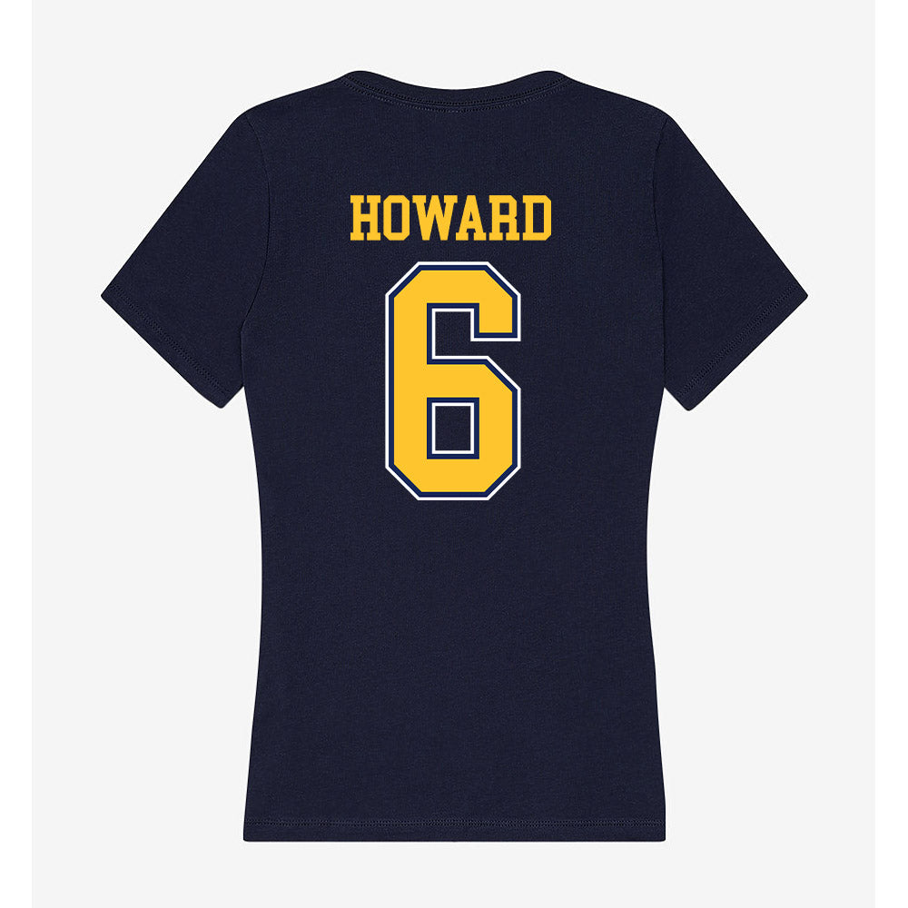 Murray State - NCAA Football : Dimitri Howard - Women's V-Neck T-Shirt-1