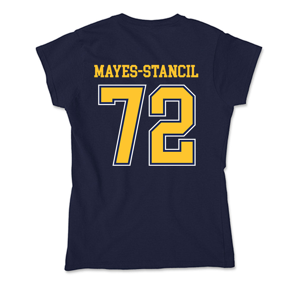Murray State - NCAA Football : Cameron Mayes-Stancil - Soft Style Women’s T-Shirt-1