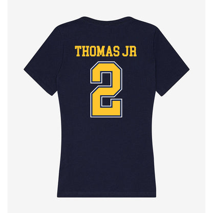 Murray State - NCAA Football : Michael Thomas Jr - Women's V-Neck T-Shirt-1