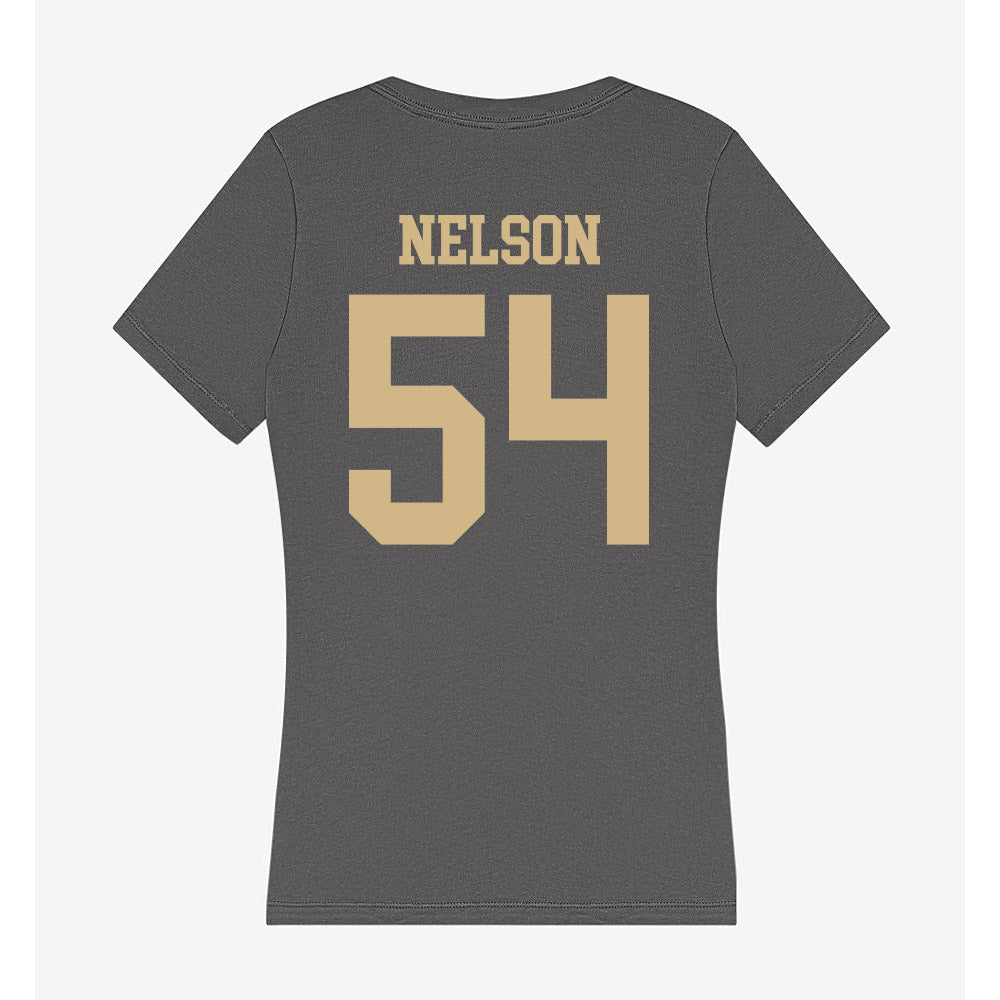 PFW - NCAA Women's Basketball : Alana Nelson - Women's V-Neck T-Shirt-1