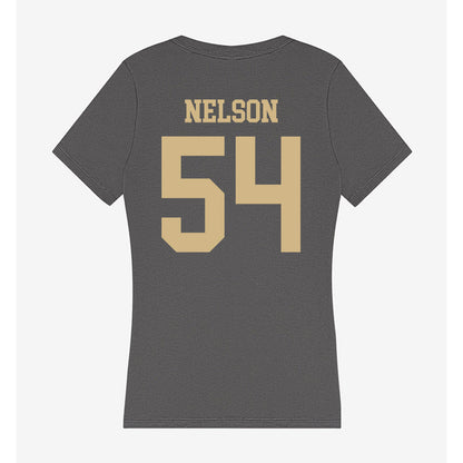 PFW - NCAA Women's Basketball : Alana Nelson - Women's V-Neck T-Shirt-1