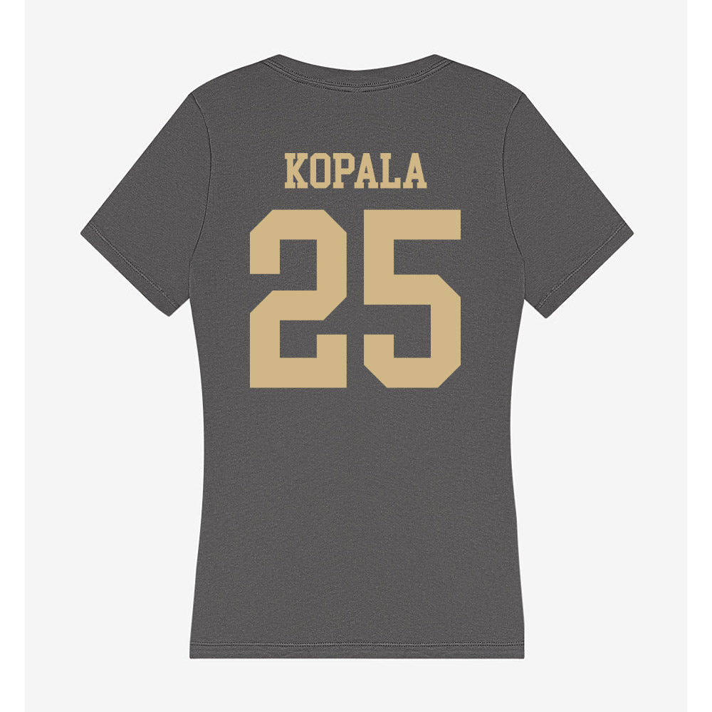 PFW - NCAA Women's Soccer : Maddy Kopala - Women's V-Neck T-Shirt-1