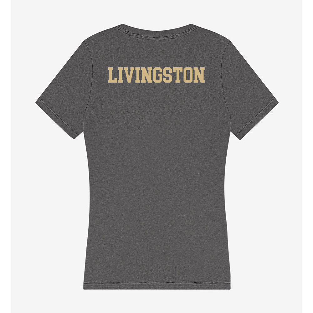 PFW - NCAA Men's Track & Field : Bradyn Livingston - Women's V-Neck T-Shirt-1
