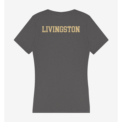 PFW - NCAA Men's Track & Field : Bradyn Livingston - Women's V-Neck T-Shirt-1