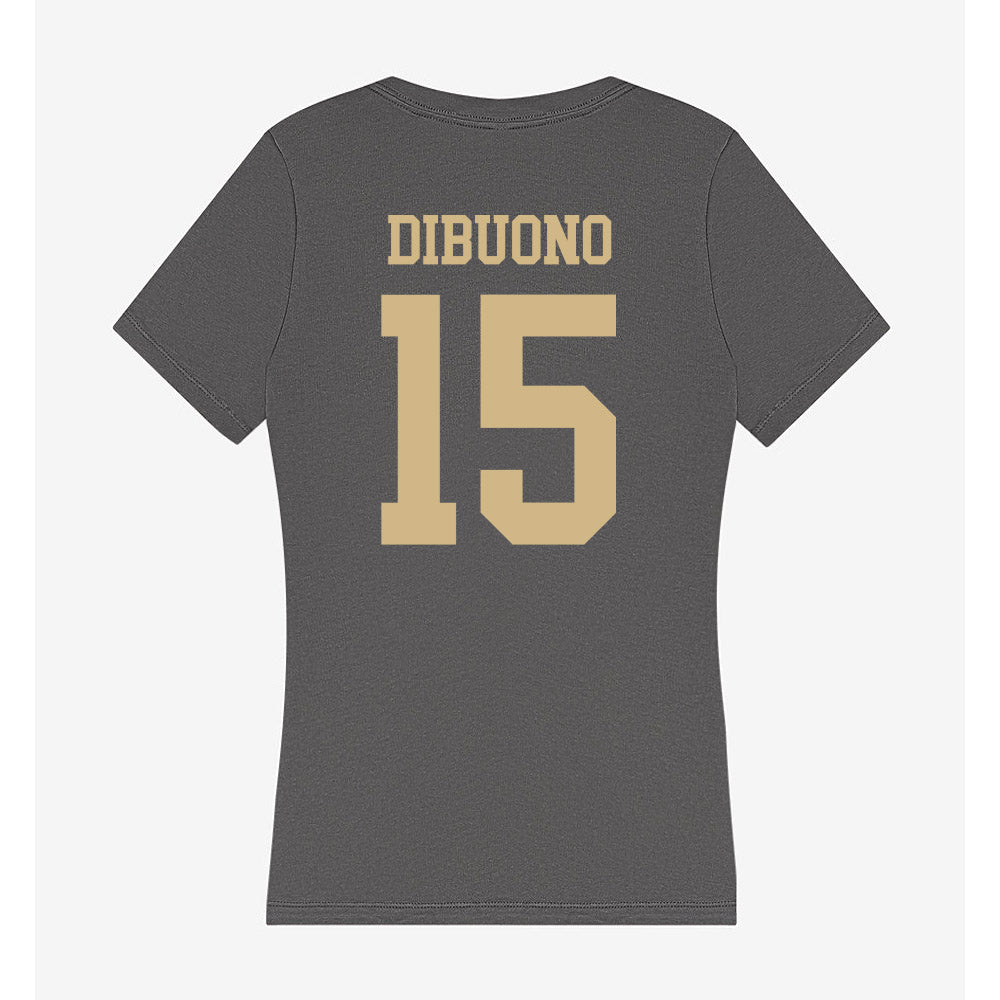 PFW - NCAA Women's Volleyball : Isabella DiBuono - Women's V-Neck T-Shirt-1