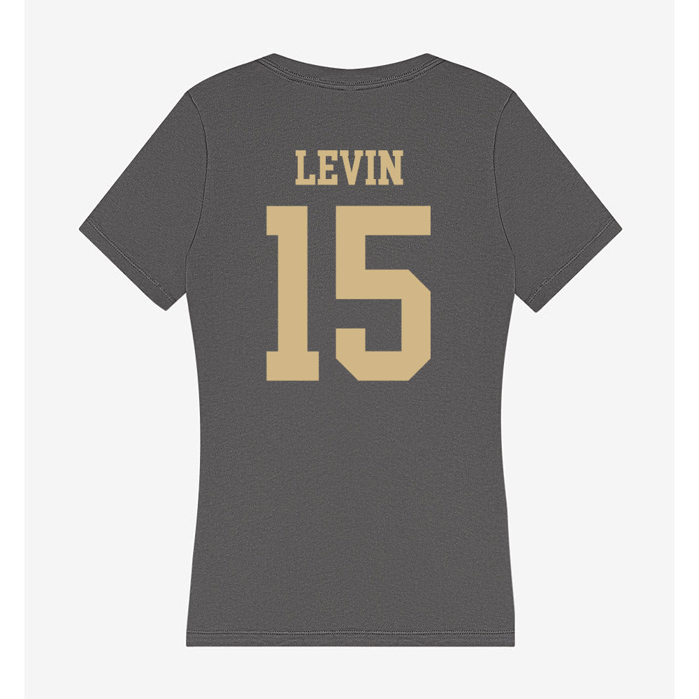 PFW - NCAA Men's Basketball : Yuval Levin - Women's V-Neck T-Shirt-1