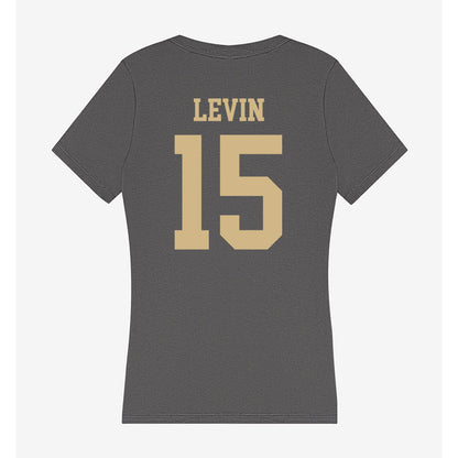 PFW - NCAA Men's Basketball : Yuval Levin - Women's V-Neck T-Shirt-1