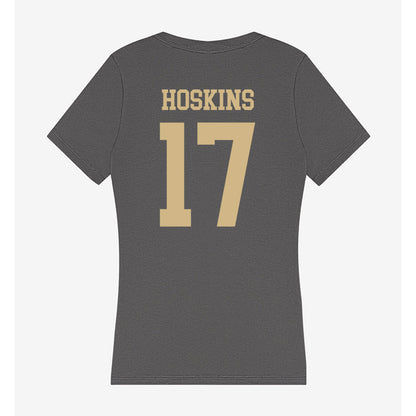 PFW - NCAA Women's Soccer : Hailey Hoskins - Women's V-Neck T-Shirt-1