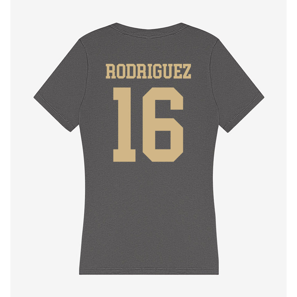 PFW - NCAA Men's Soccer : Angel Rodriguez - Women's V-Neck T-Shirt-1