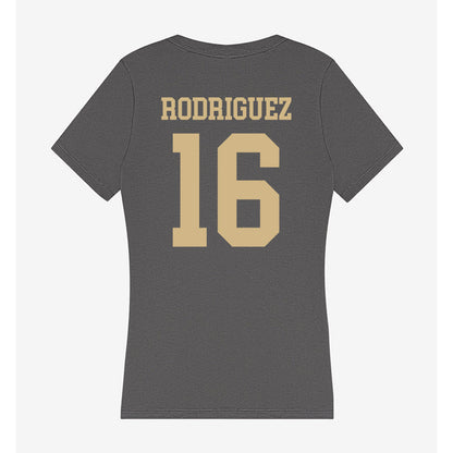 PFW - NCAA Men's Soccer : Angel Rodriguez - Women's V-Neck T-Shirt-1