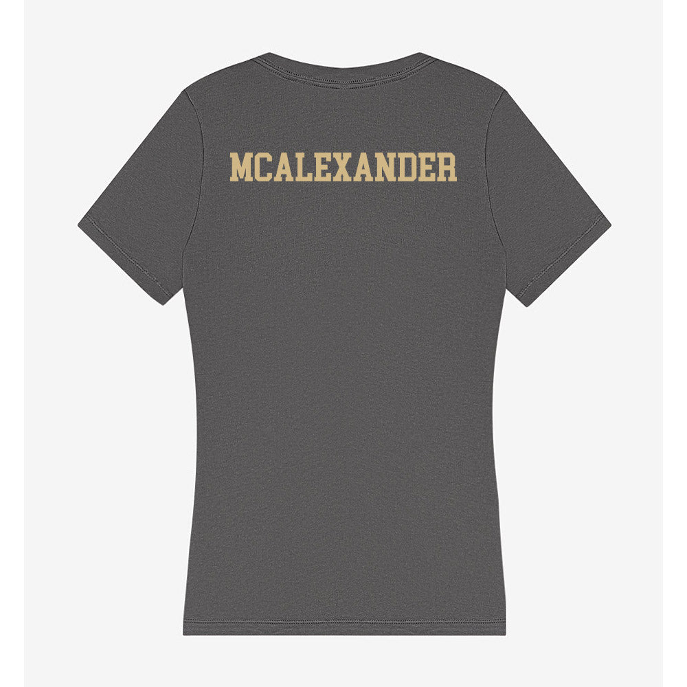 PFW - NCAA Women's Track & Field : Ava McAlexander - Women's V-Neck T-Shirt-1