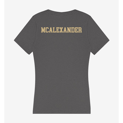 PFW - NCAA Women's Track & Field : Ava McAlexander - Women's V-Neck T-Shirt-1