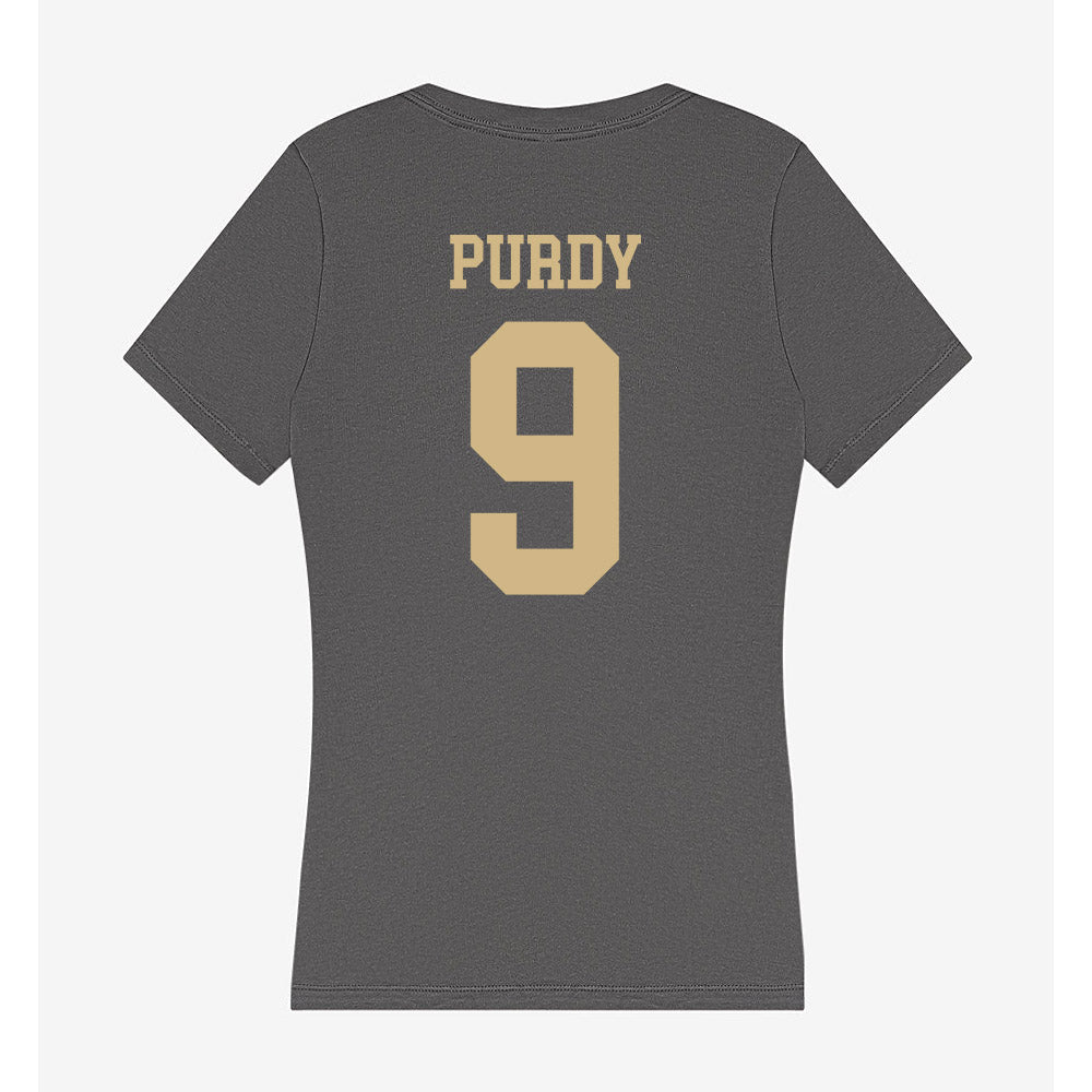PFW - NCAA Women's Soccer : Alexis Purdy - Women's V-Neck T-Shirt-1