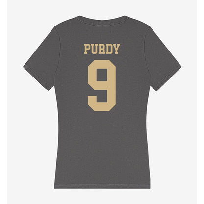 PFW - NCAA Women's Soccer : Alexis Purdy - Women's V-Neck T-Shirt-1