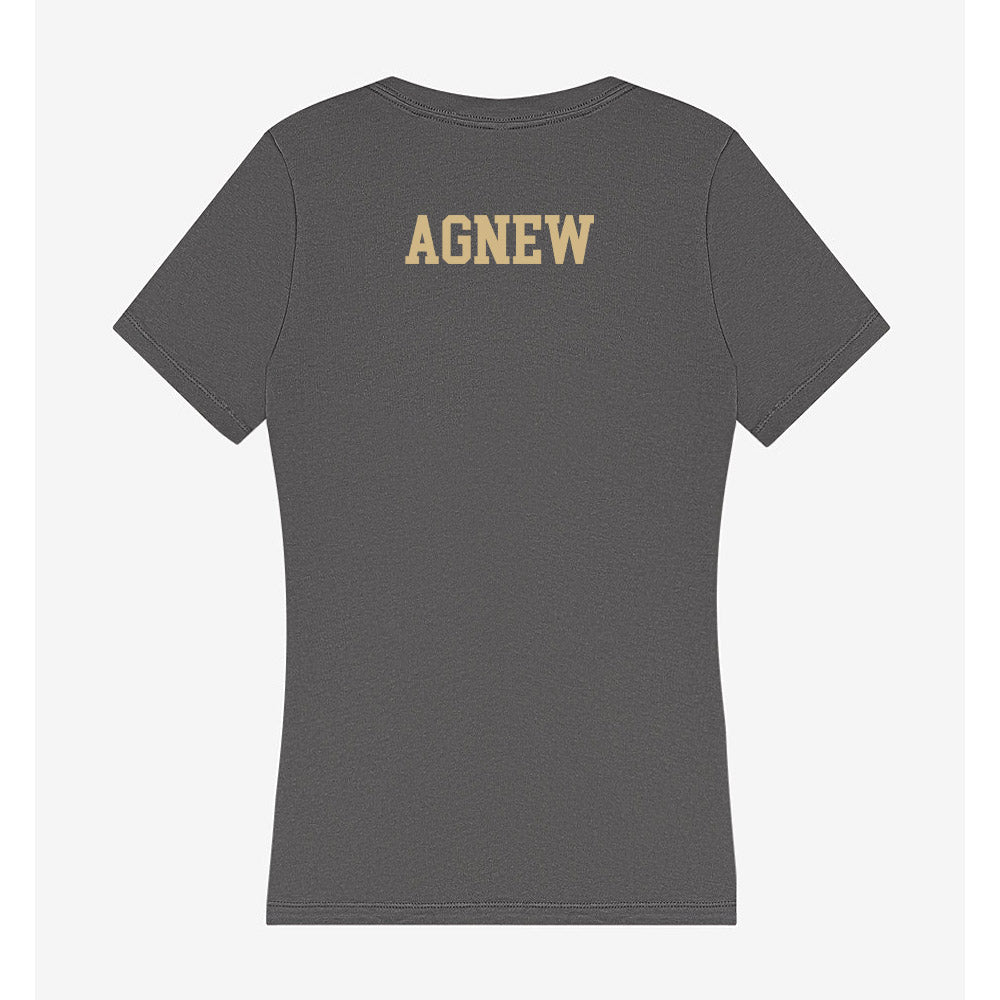 PFW - NCAA Men's Golf : AJ Agnew - Women's V-Neck T-Shirt-1