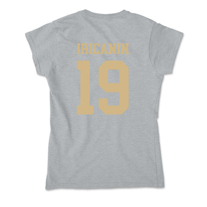 PFW - NCAA Men's Soccer : Stefan Iricanin - Soft Style Women’s T-Shirt-1