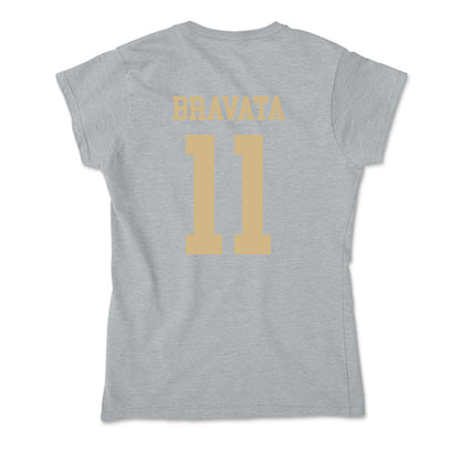 PFW - NCAA Women's Soccer : Madelyn Bravata - Soft Style Women’s T-Shirt-1