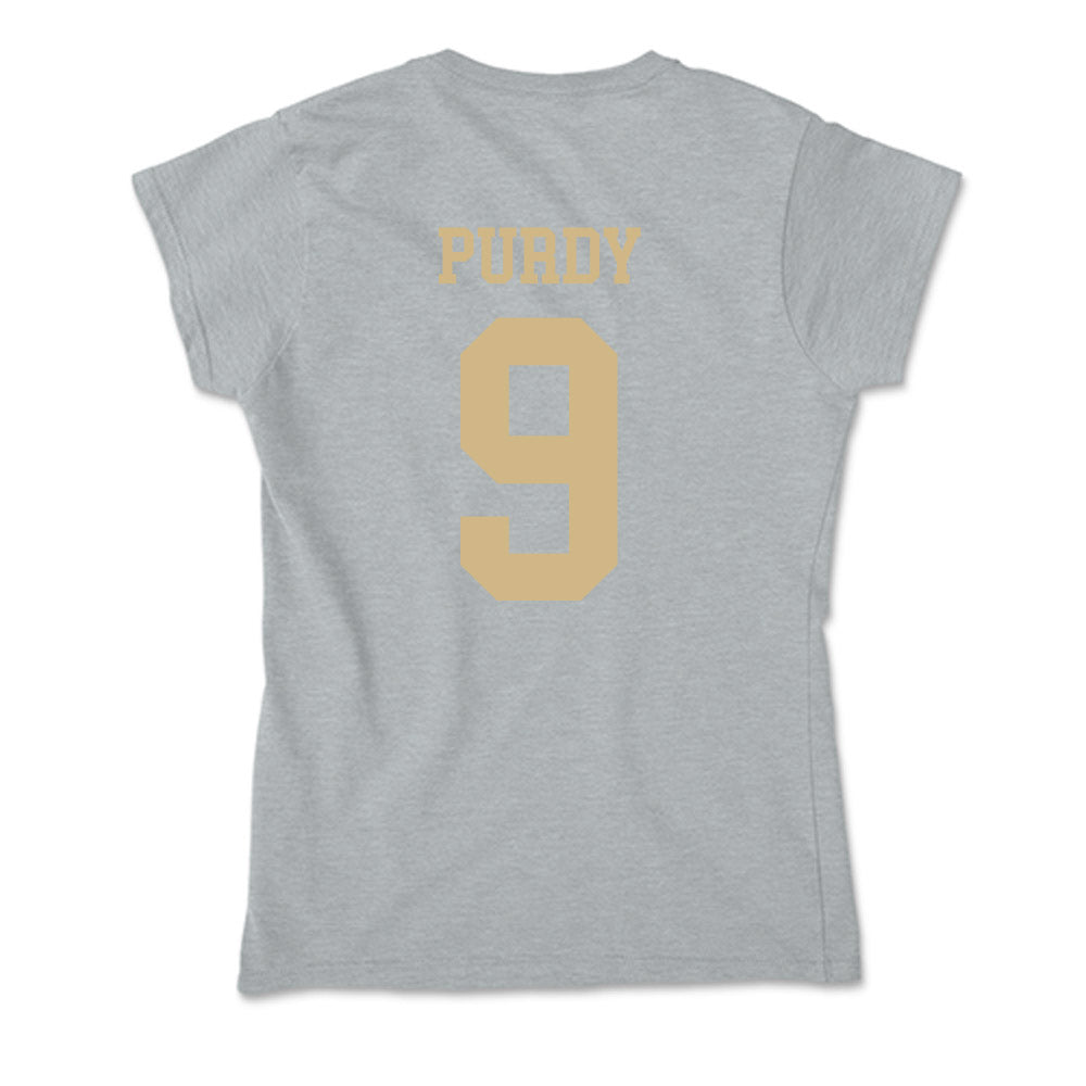 PFW - NCAA Women's Soccer : Alexis Purdy - Soft Style Women’s T-Shirt-1