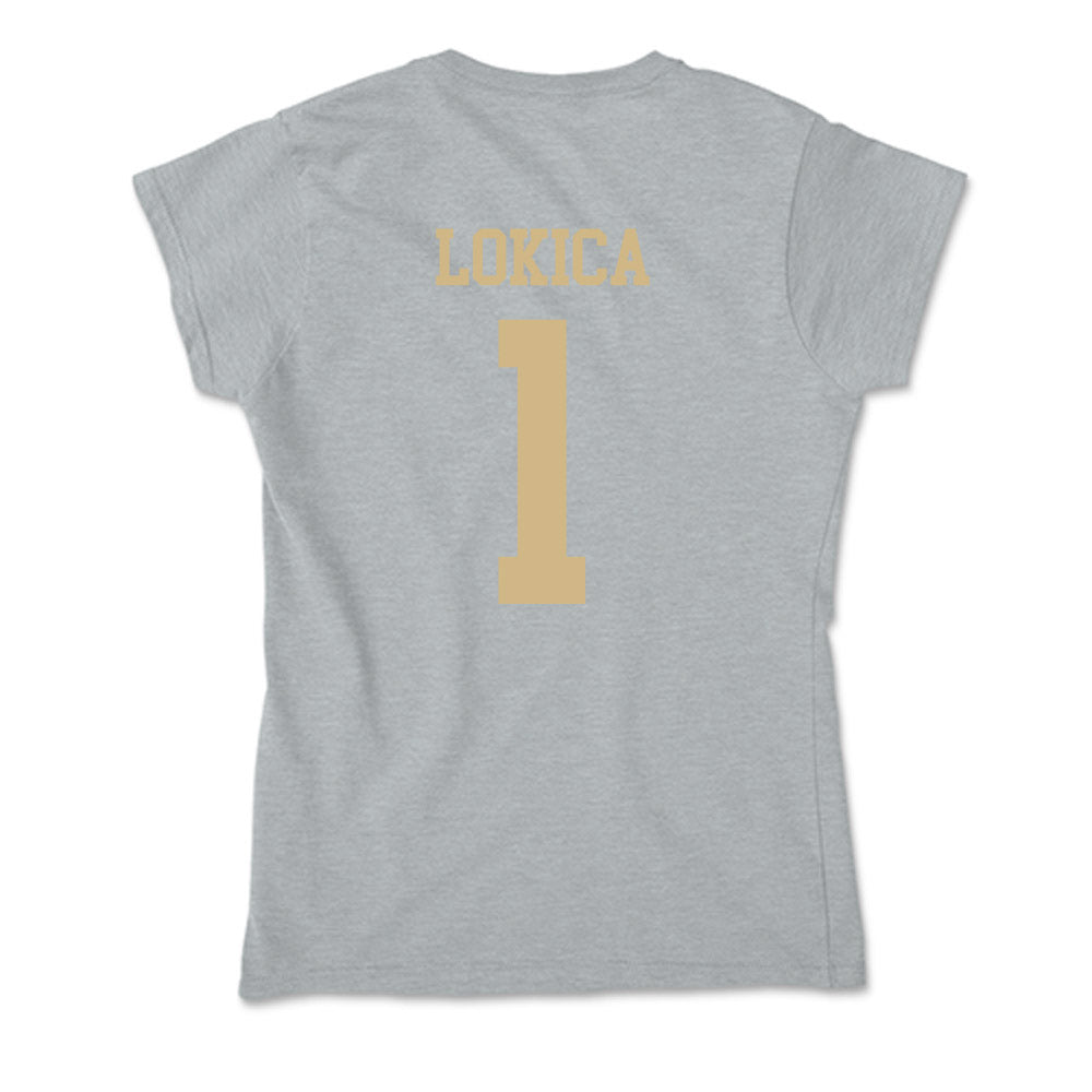 PFW - NCAA Women's Basketball : Nika Lokica - Soft Style Women’s T-Shirt-1
