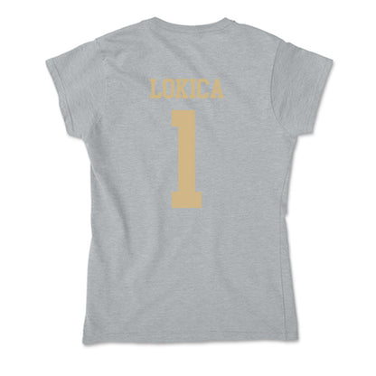 PFW - NCAA Women's Basketball : Nika Lokica - Soft Style Women’s T-Shirt-1
