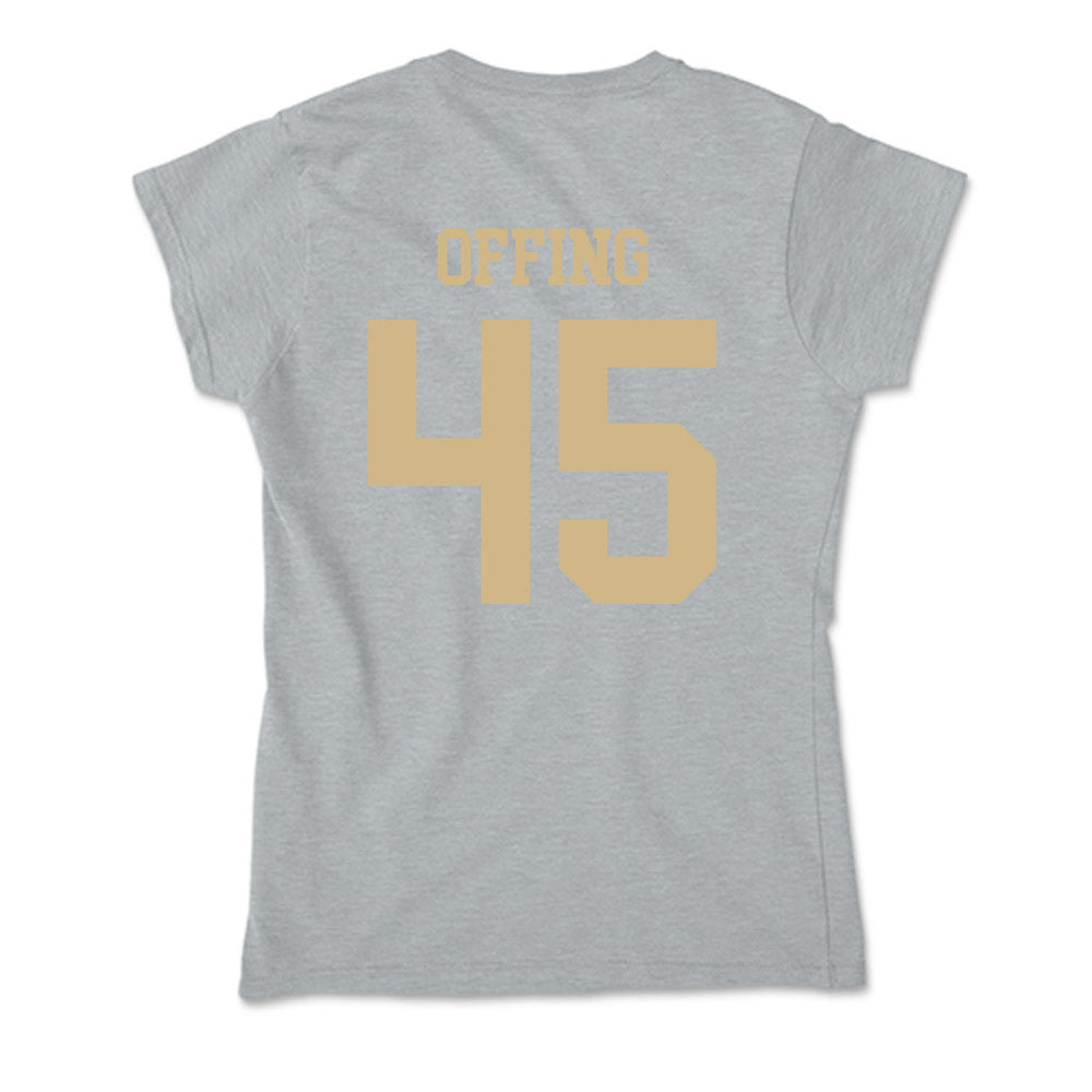PFW - NCAA Women's Basketball : Hillary Offing - Soft Style Women’s T-Shirt-1