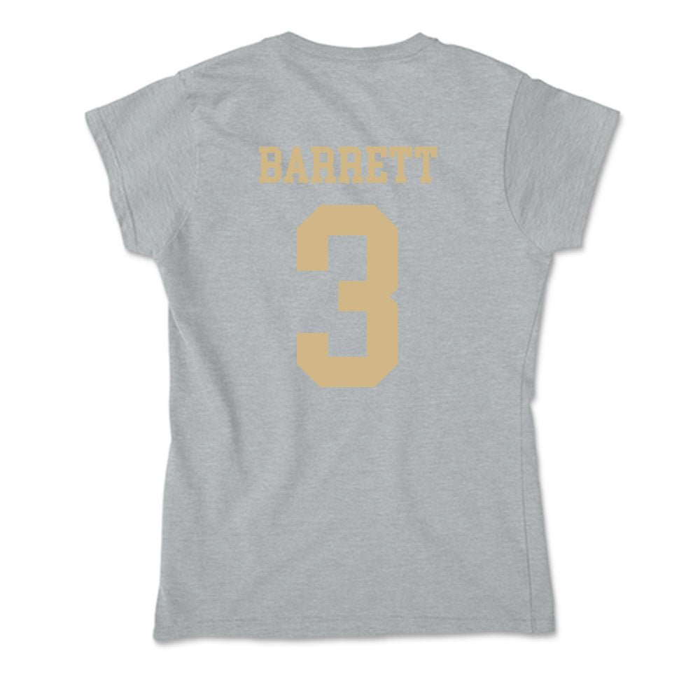 PFW - NCAA Women's Volleyball : Becky Barrett - Soft Style Women’s T-Shirt-1
