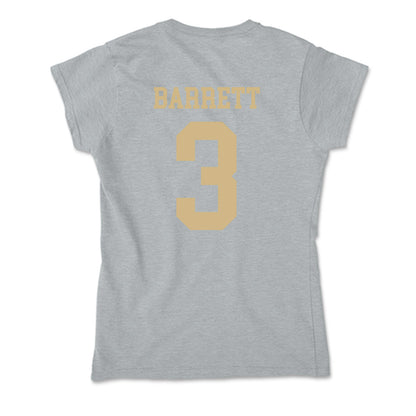 PFW - NCAA Women's Volleyball : Becky Barrett - Soft Style Women’s T-Shirt-1