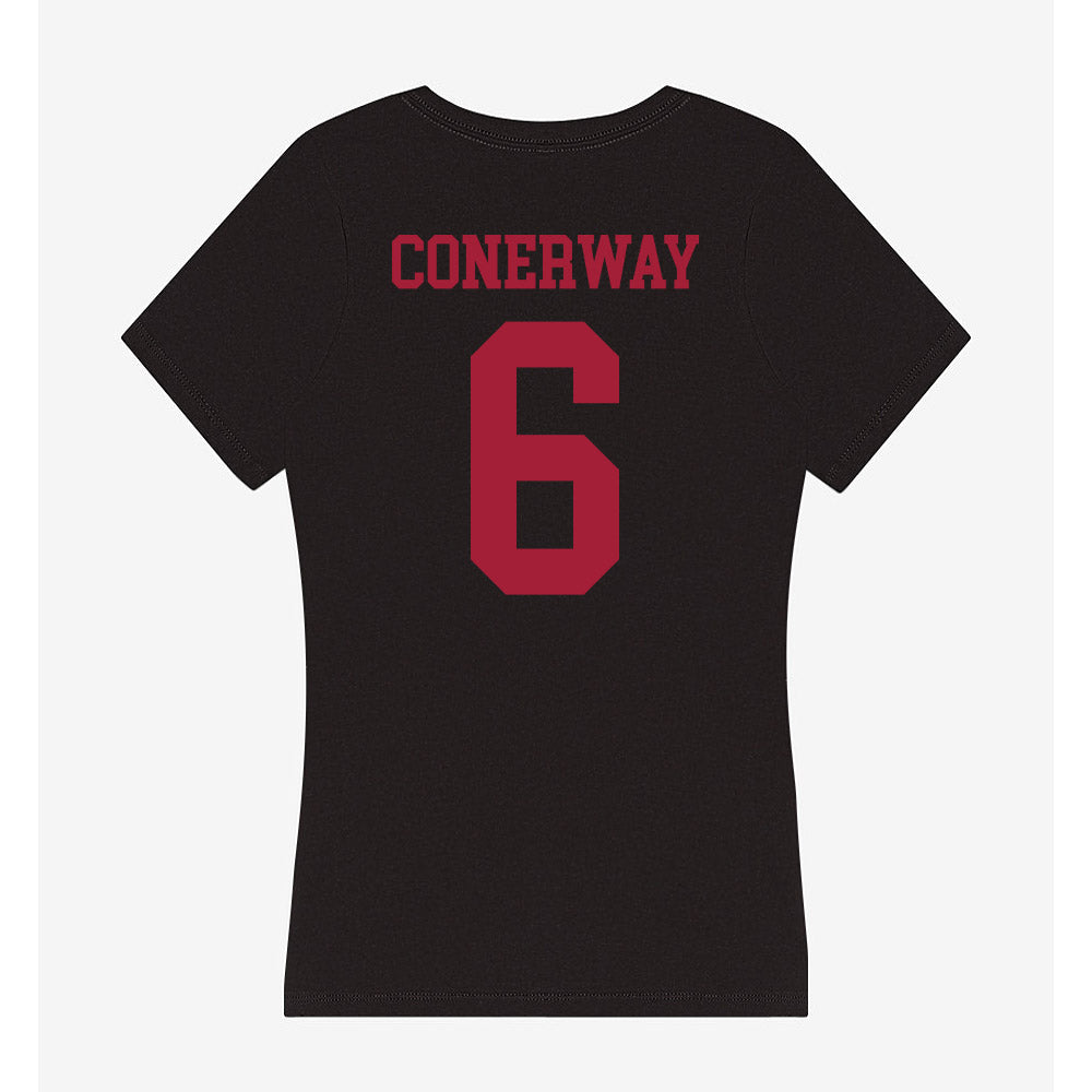 Indiana - NCAA Men's Basketball : Tayton Conerway - Women's V-Neck T-Shirt-1