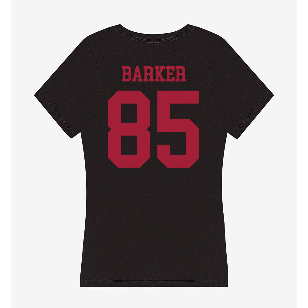Indiana - NCAA Football : Andrew Barker - Women's V-Neck T-Shirt-1