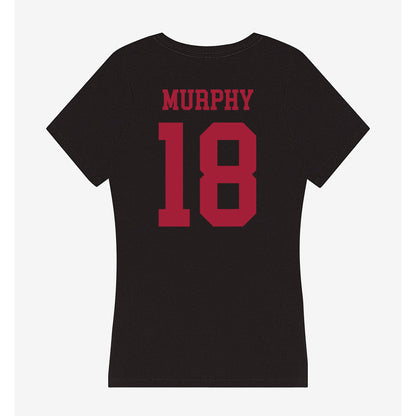 Indiana - NCAA Women's Soccer : Krista Murphy - Women's V-Neck T-Shirt-1