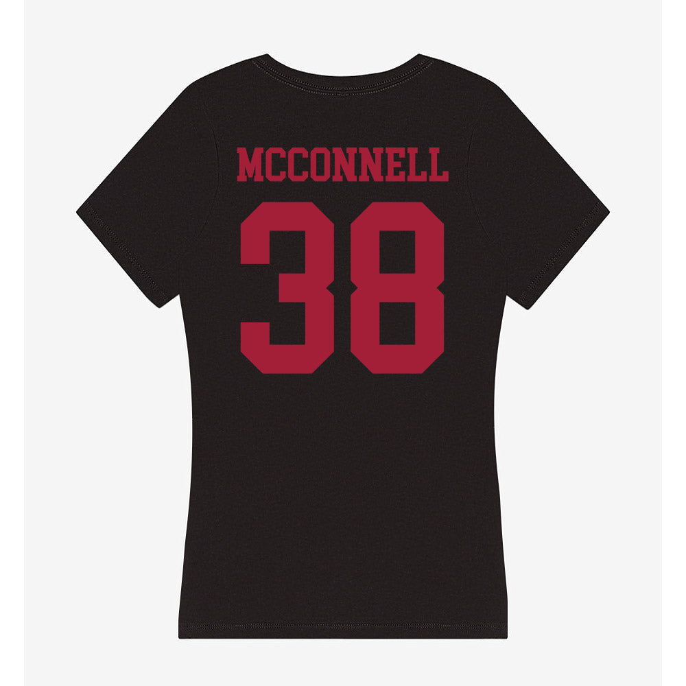 Indiana - NCAA Football : Kaden McConnell - Women's V-Neck T-Shirt-1