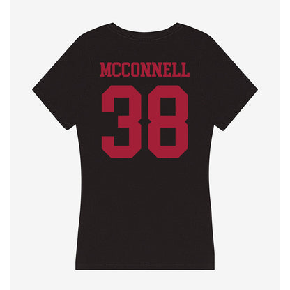 Indiana - NCAA Football : Kaden McConnell - Women's V-Neck T-Shirt-1