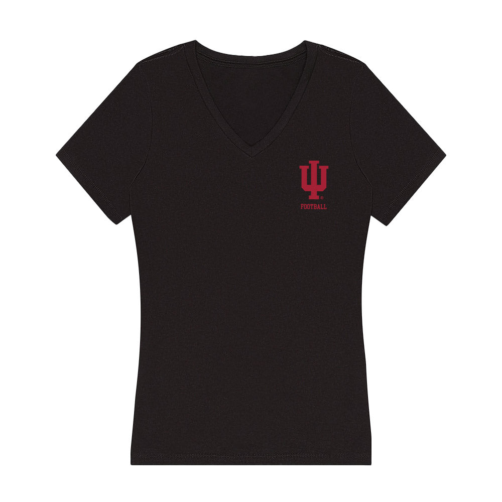 Indiana - NCAA Football : Bryson Bonds - Women's V-Neck T-Shirt-0