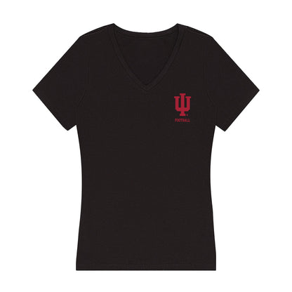 Indiana - NCAA Football : Matt Marek - Women's V-Neck T-Shirt-0