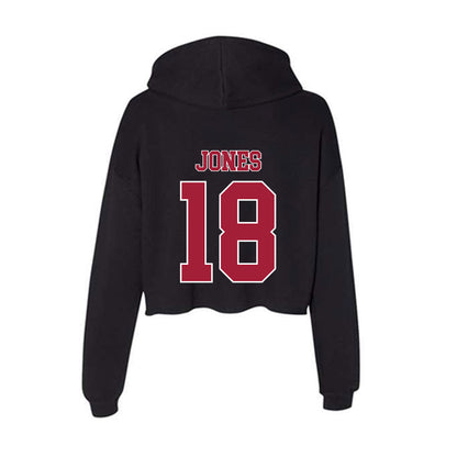 Stanford - NCAA Softball : Emily Jones - Women's Crop Fleece Hoodie-1