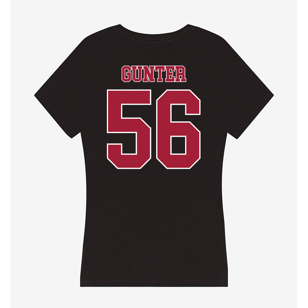 Stanford - NCAA Football : Hayden Gunter - Women's V-Neck T-Shirt-1