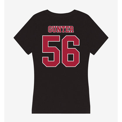 Stanford - NCAA Football : Hayden Gunter - Women's V-Neck T-Shirt-1