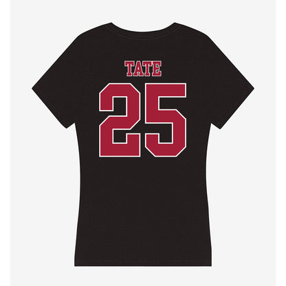 Stanford - NCAA Football : Bo Tate - Women's V-Neck T-Shirt-1