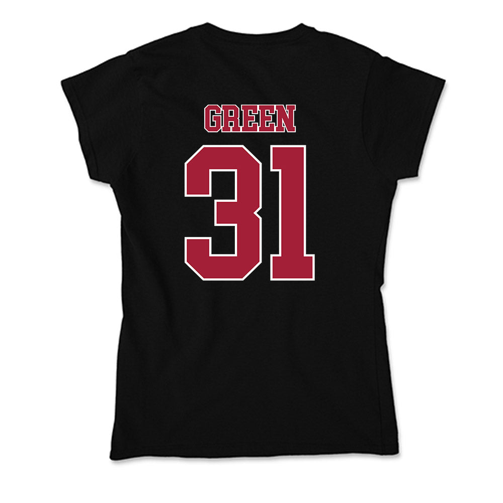 Stanford - NCAA Women's Basketball : Lauren Green - Soft Style Women’s T-Shirt-1