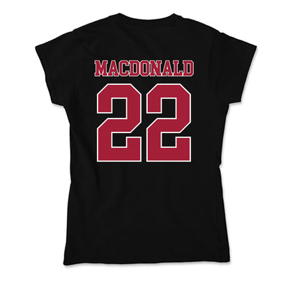 Stanford - NCAA Baseball : Cort MacDonald - Soft Style Women’s T-Shirt-1