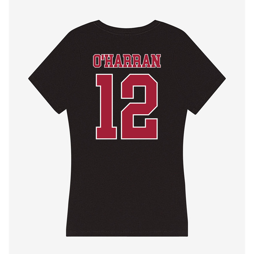 Stanford - NCAA Baseball : Toran O'Harran - Women's V-Neck T-Shirt-1