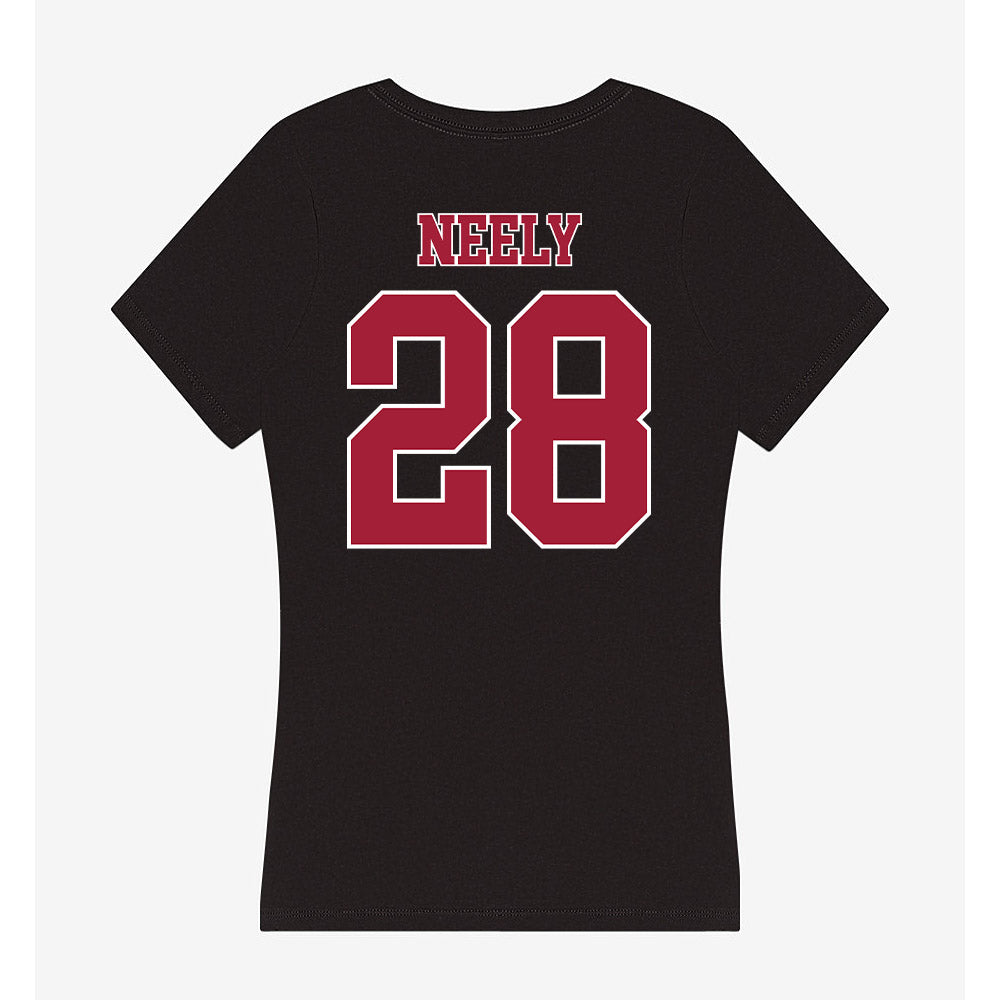 Stanford - NCAA Football : Sam Neely - Women's V-Neck T-Shirt-1