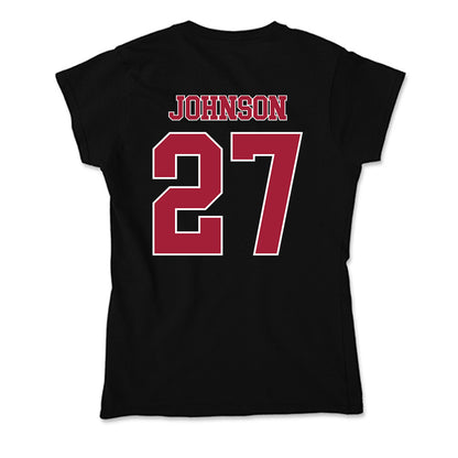 Stanford - NCAA Women's Lacrosse : Ellie Johnson - Soft Style Women’s T-Shirt-1
