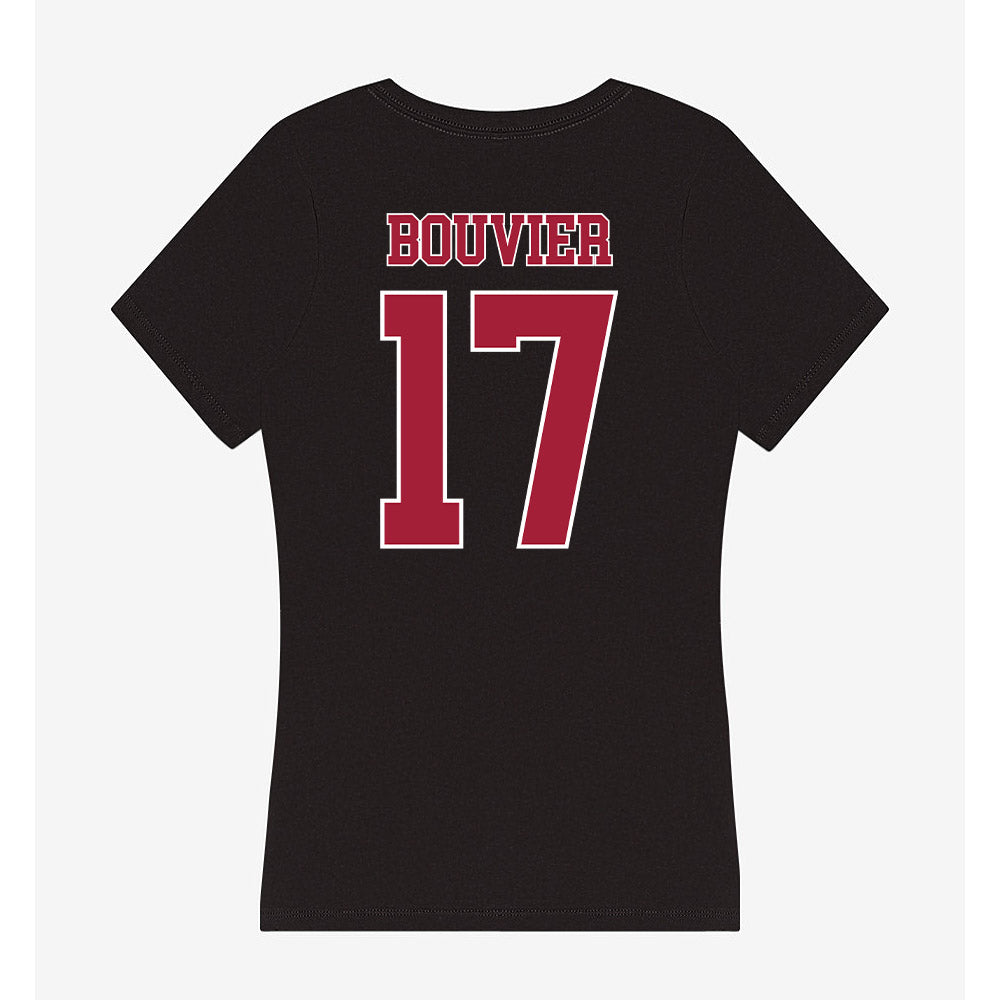 Stanford - NCAA Women's Lacrosse : Rylee Bouvier - Women's V-Neck T-Shirt-1