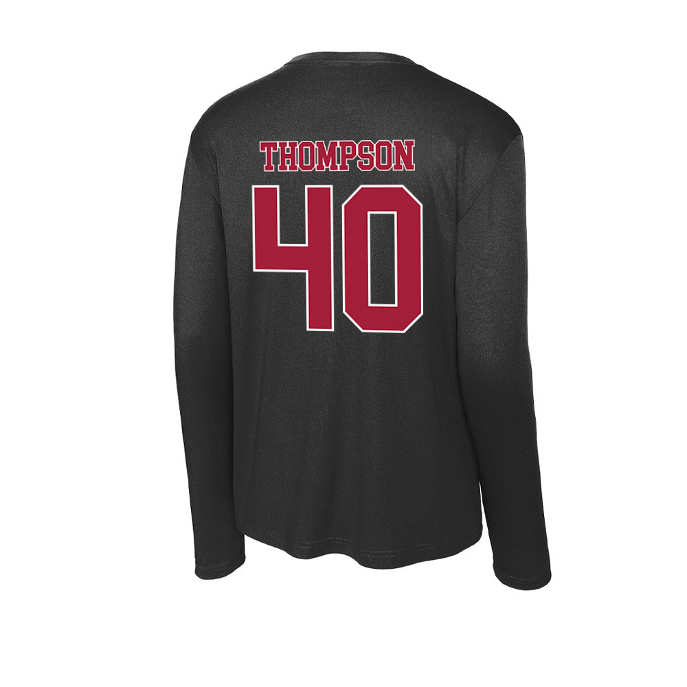 Stanford - NCAA Football : Jason Thompson - Activewear Long Sleeve T-Shirt-1